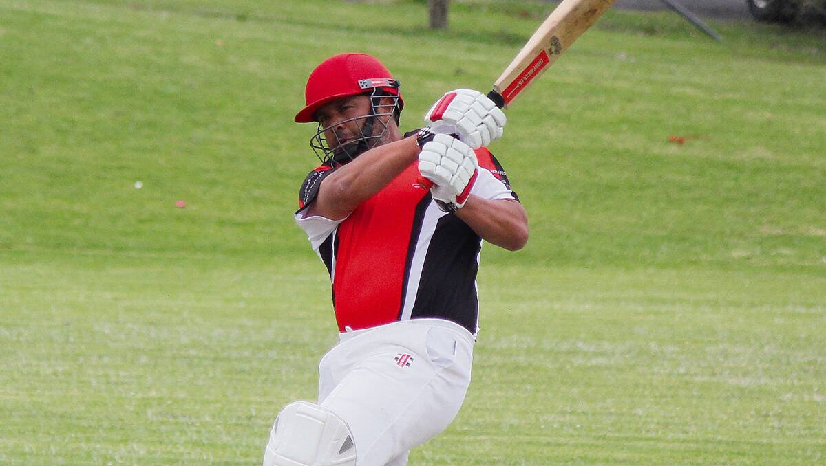 Eden's Drew Mudaliar was on of the top batsmen on Saturday as he smacked his way to 44 against Bega/Angledale