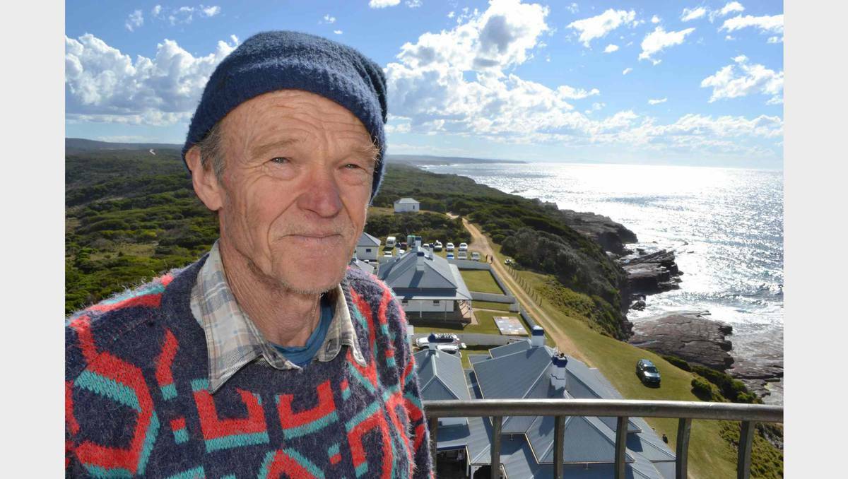 See what former keeper Richard Jermyn had to say from the top of the Green Cape Lighthouse.