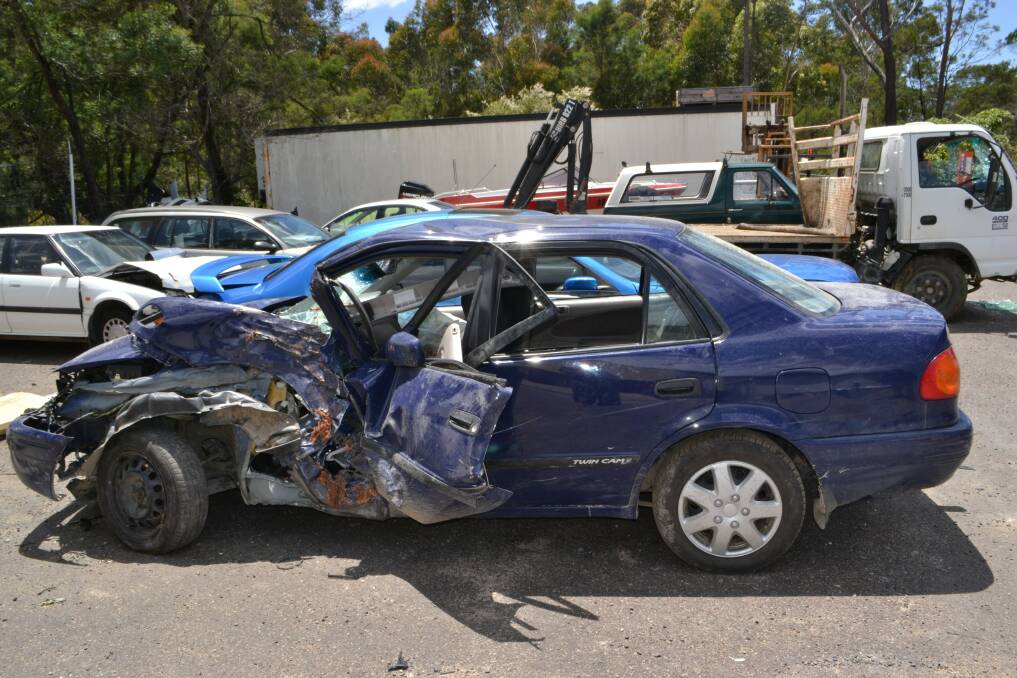 A 15-year-old female driver and her four teenage passengers are lucky to be alive after the car crashed on the Nethercote Falls link road on Saturday night. The driver will appear in Bega Children’s Court at a date to be determined. 