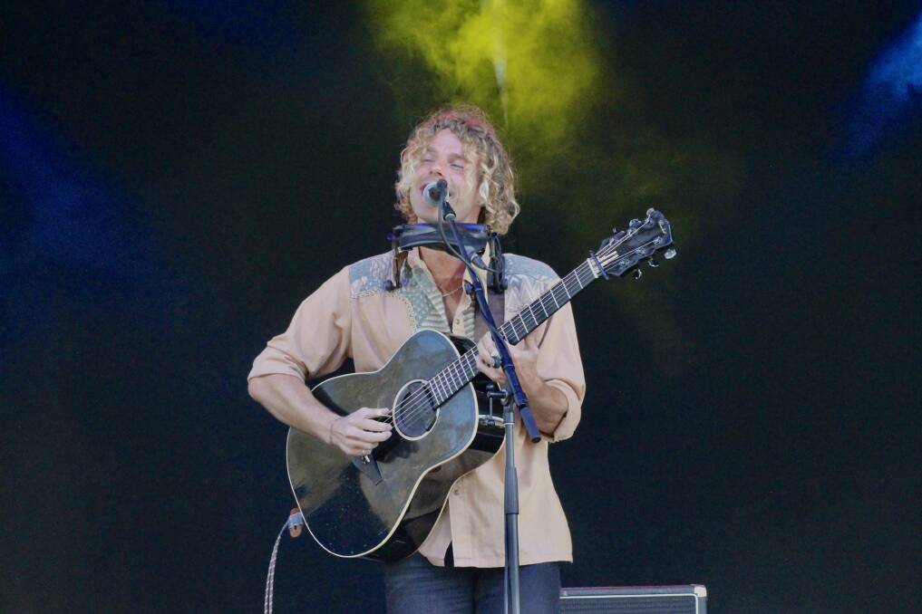 Kim Churchill returns to his hometown in Pambula Beach to perform at Wanderer Festival 2023. Picture by Amandine Ahrens 
