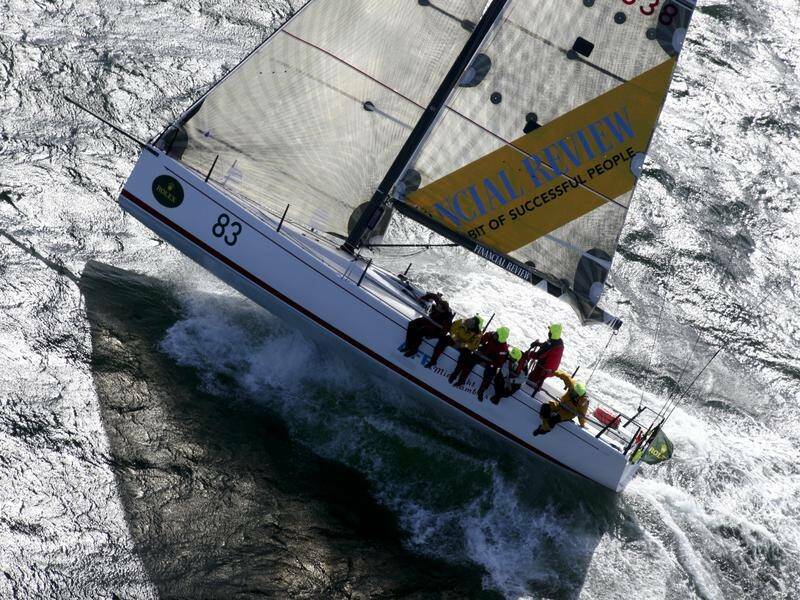 An earlier version of Midnight Rambler takes to the Sydney Hobart back in 2011. (PR HANDOUT IMAGE PHOTO) 