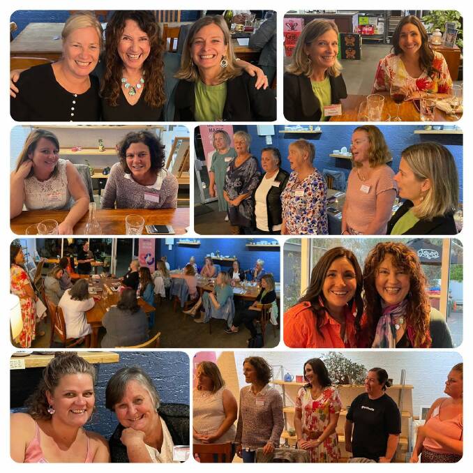 Collage picture posted by Sapphire Coast Business Women on their Facebook page.