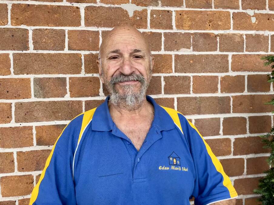 Meet Lou Busuttil the Eden Men's Shed treasurer and vice-president and Wonboyn resident of seven years. Picture by Amandine Ahrens
