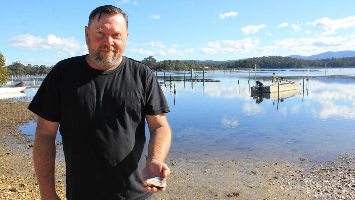 Shane Buckley from Wapengo Rocks Wild Organic Oysters took home gold in the delicious. Awards in 2020 and 2019.