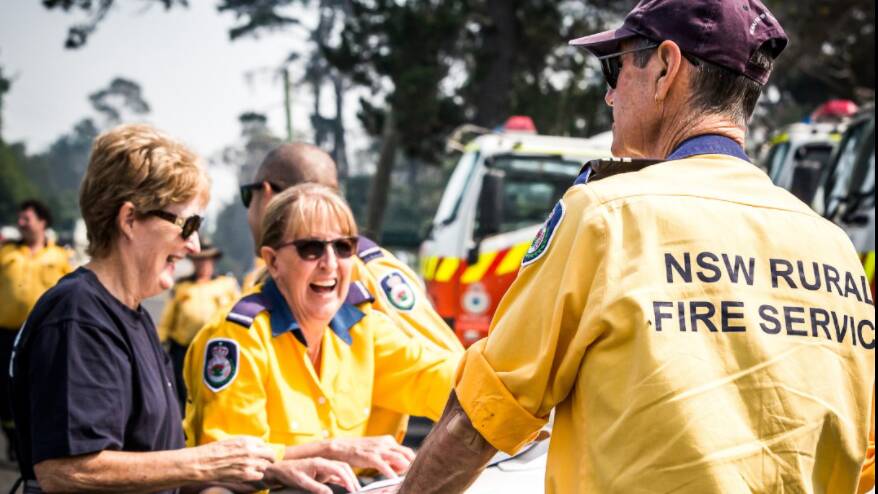 RFS members provide fire and emergency services to approximately 95 percent of NSW. Photo: NSW Rural Fire Service