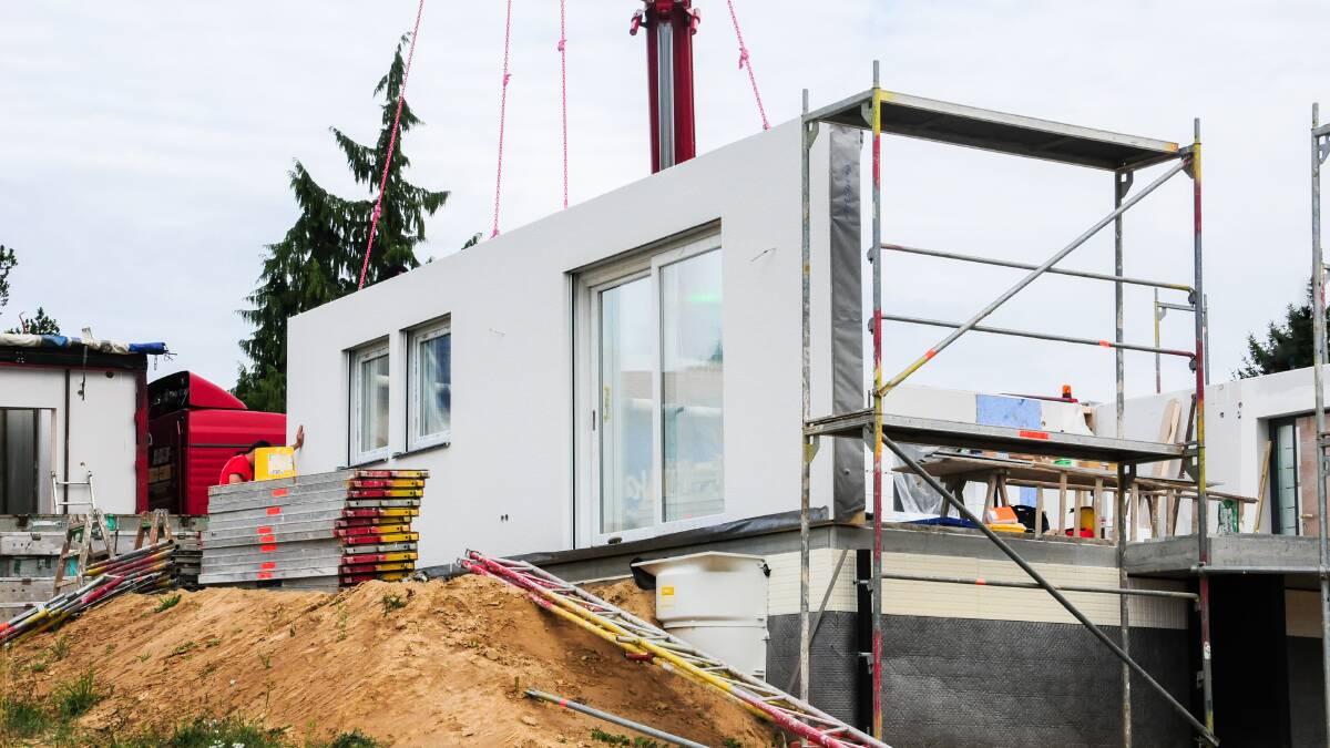 Constructing house components offsite reduces material waste and labour costs. Photo: Shutterstock