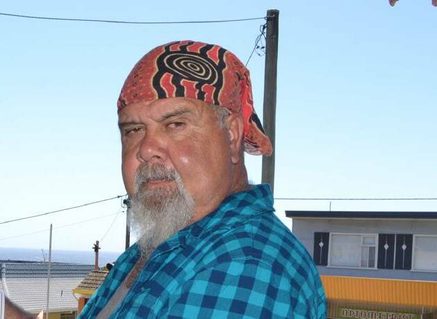 Wally Stewart of Narooma is one of the applicants for the Yuin nation's South Coast Native Title claim. File picture 