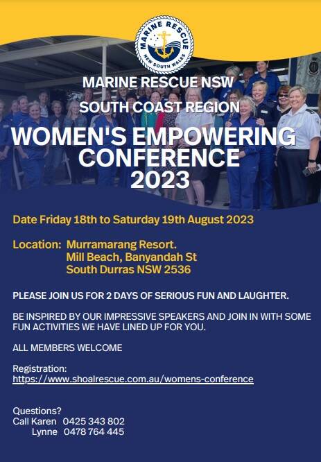 Empowering women at Marine Rescue NSW