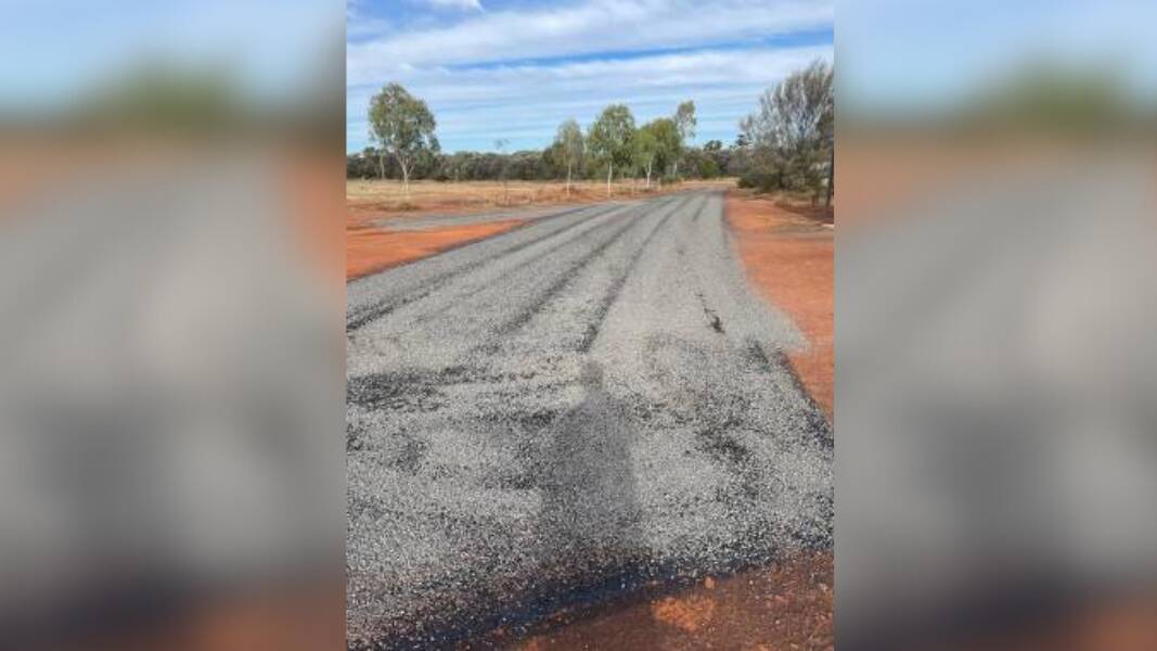 Bitumen bandit driveway in NSW. Picture supplied