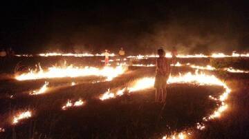 Cultural burning practices demonstrated in the Batemans Bay region. Picture supplied.