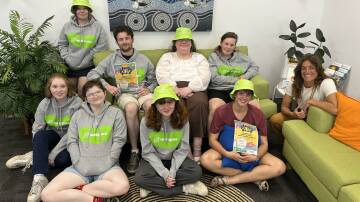 Youth Reference Group headspace Bega. Picture by James Parker