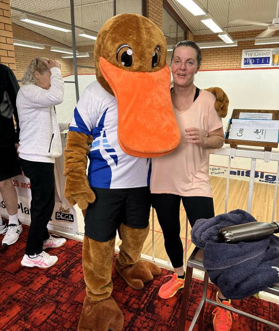 Poppy the Platypus mascot. Picture supplied.