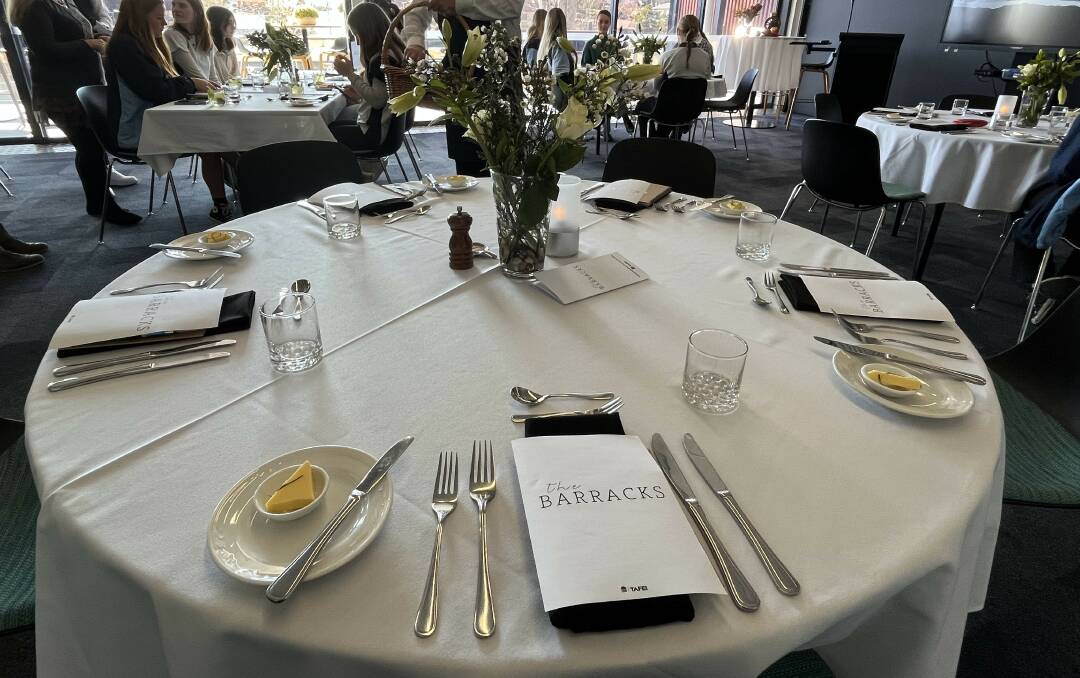 The Barracks restaurant is attached to Bega TAFE and is a state-of-the-art learning facility providing greater access to skills training and employment outcomes. Picture by James Parker