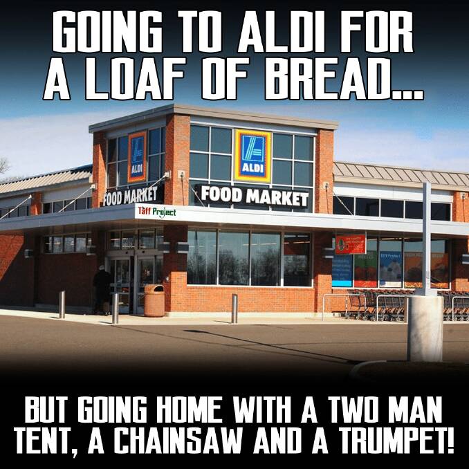 Aldi has generated its own meme industry.