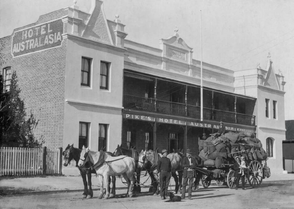 Eden's Hotel Australasia in its glory days