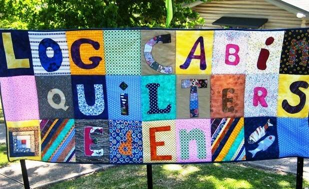 QUILTERS ARE WARM PEOPLE: Don't miss this weekend's exhibition and sale by the crafty members of the Eden Log Cabin Quilters group.