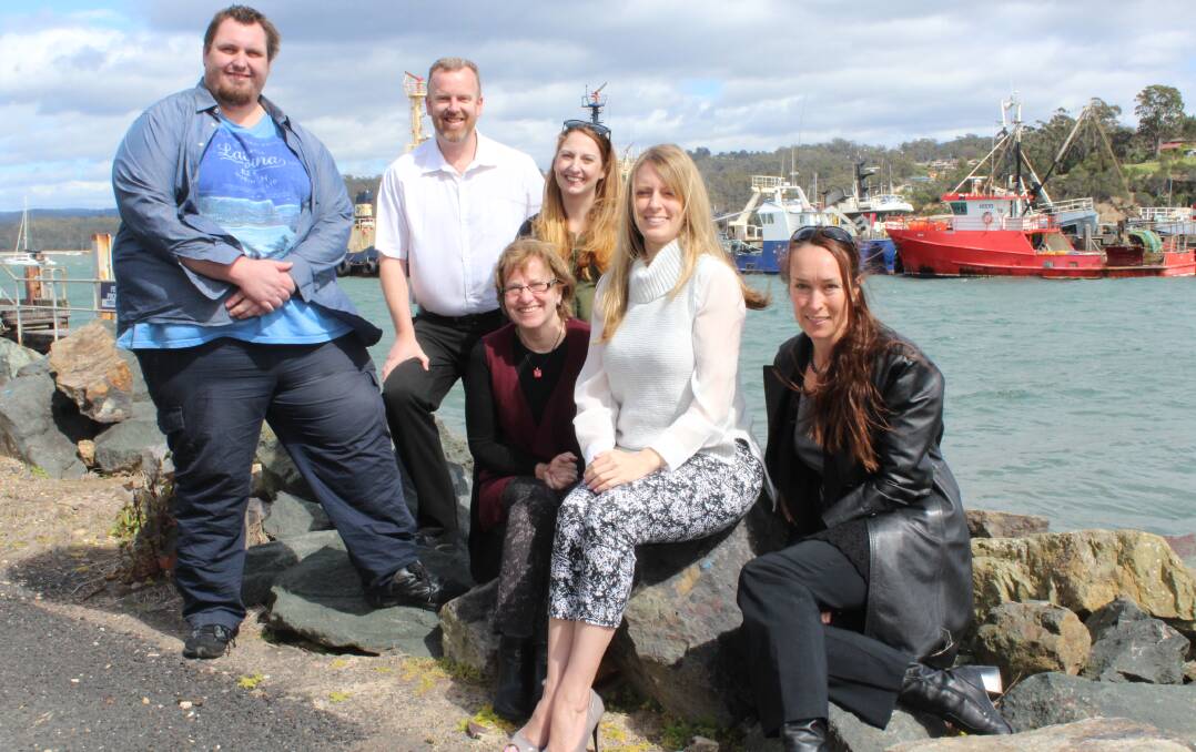 The Eden Magnet team is sports journalist Jacob McMaster, editor Ben Smyth, journalists Liz Tickner and Mel Leach, sales manager Aimee Hay and journalist Toni Houston.