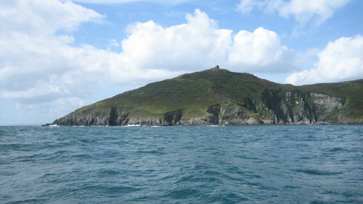 HOME SHORE: Ram Head, Cornwall, was Captain Cook's last view of the UK as he set sail for Australia in 1768.