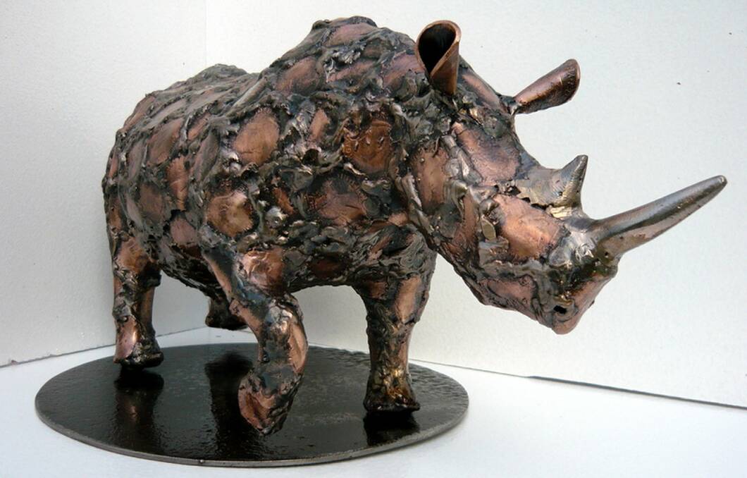 Penny Rhino, by Jesse Graham