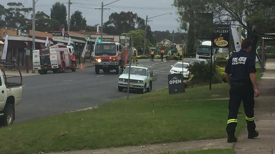 A truck gas leak shut down Pambula's CBD for around 1.5 hours last Thursday, with the Princes Hwy closed and nearby businesses and residents evacuated.