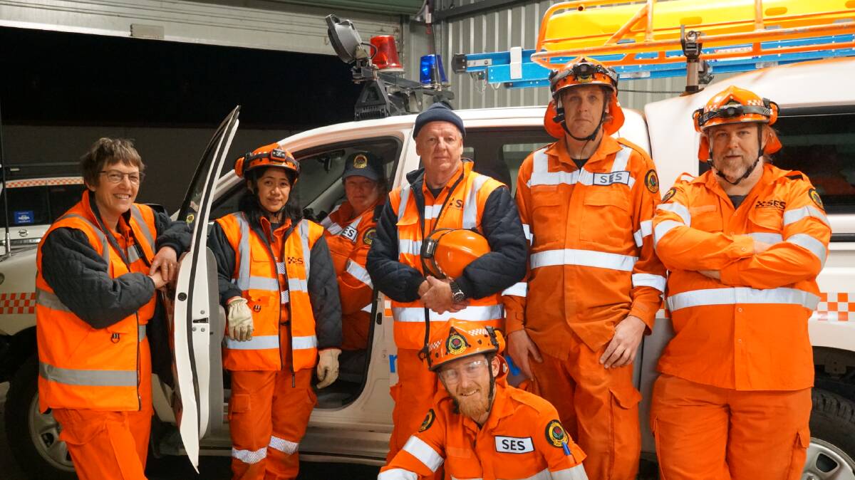 RECRUITMENT DRIVE: The volunteer crew of the Eden SES are looking to entice more recruits to don the orange and give back to the community.