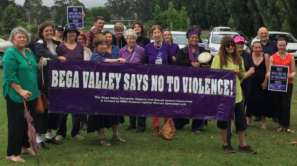 Annual March Against Violence in Bega, 2018