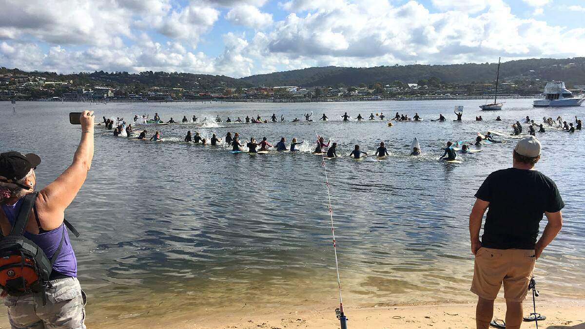 SWAMP paddle-out keeps pouring cold water on Merimbula deep ocean outfall plans