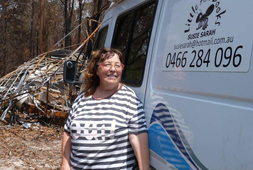 WRITING OUR STORIES: Wonboyn Lake author Susie Sarah is calling for residents to participate in the documentation of the recent bushfire events. 