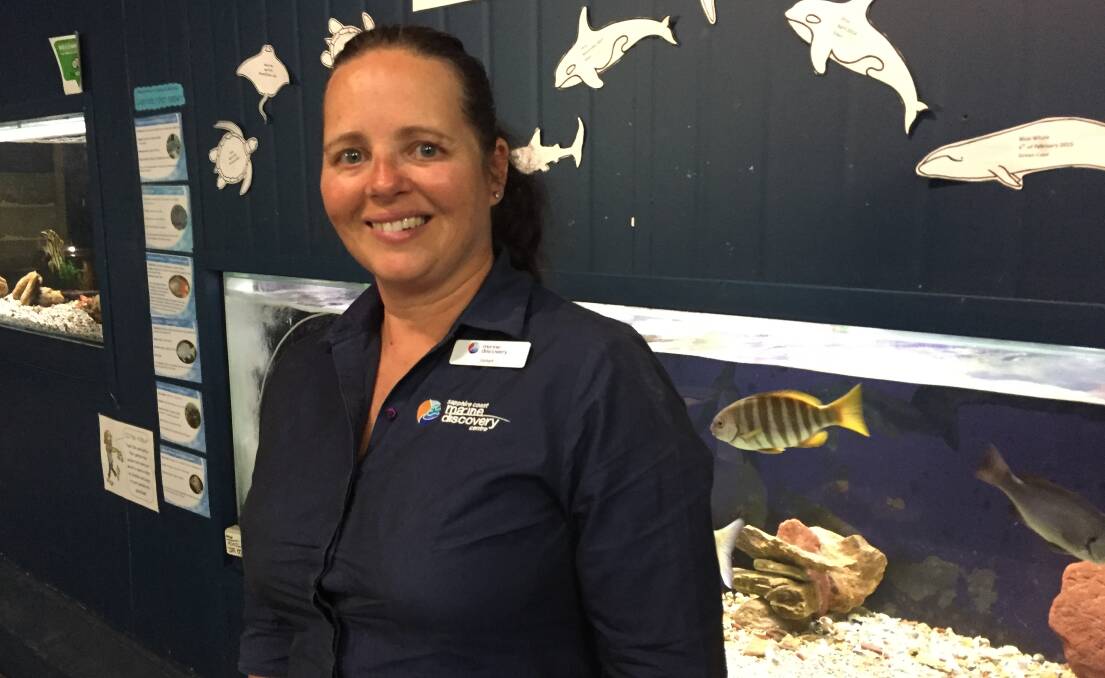 Changing tide: Janet Borley from the Sapphire Coast Marine Discovery Centre talks about the usual and uncommon species that have appeared in our waterways.  