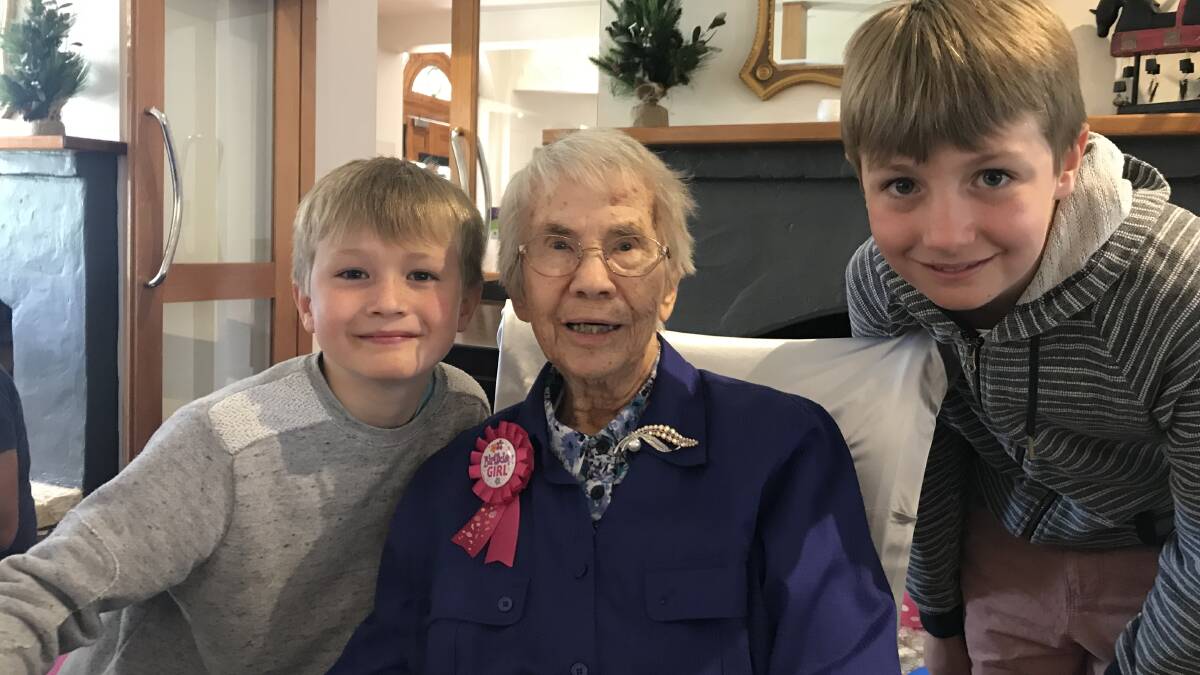 Eden Aged Care resident Robina Kinred celebrated the impressive milestone of her 99th birthday recently, with five generations of family and friends at the Seahorse Inn. 