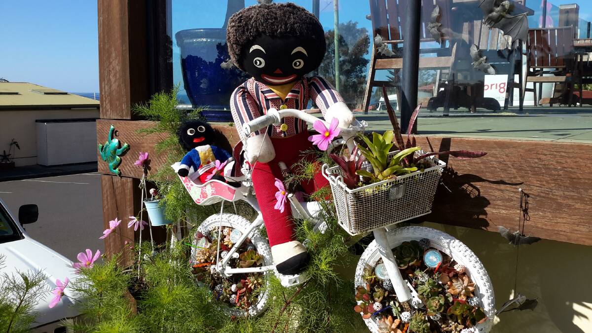 The quirky garden creations of Eden's Sheryl Hennessey have proven a hit with locals and visitors alike at the Great Southern Inn. This is her latest.