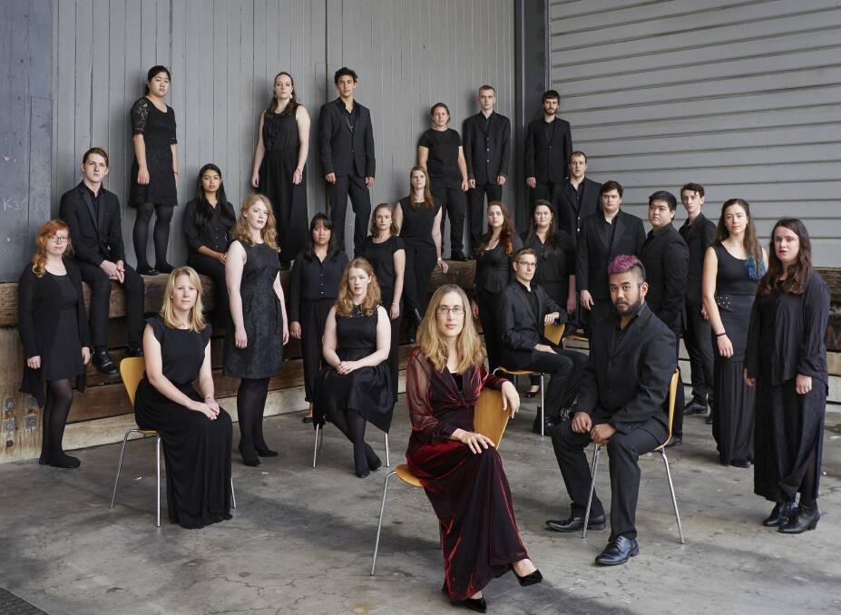 Choir: Young adult ensemble, VOX, to perform at the Windsong Pavilion in Bermagui, June 23. Photo: Keith Saunders.
