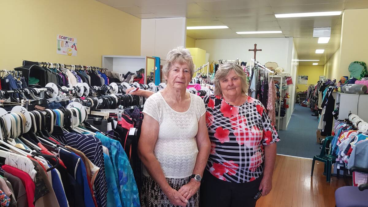 Pauline Mitchell and Maureen Walker from Sapphire Suprises are enjoying the increase in trade.