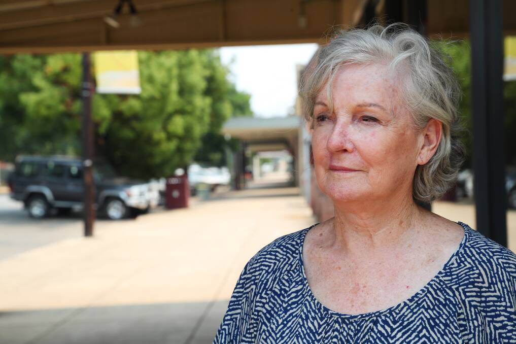 'WE WILL REBUILD': Ann Perkins and her husband Wal have lost their Mount Adrah property, but remain optimistic that they will rebuild in time. Picture: Emma Hillier