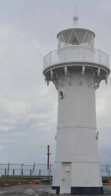 The lamps have been repaired at Warden Head Lighthouse. 