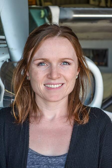 Laura Koerbin, who has a career in aviation, will be one of the speakers at the International Women's Day lunch. 