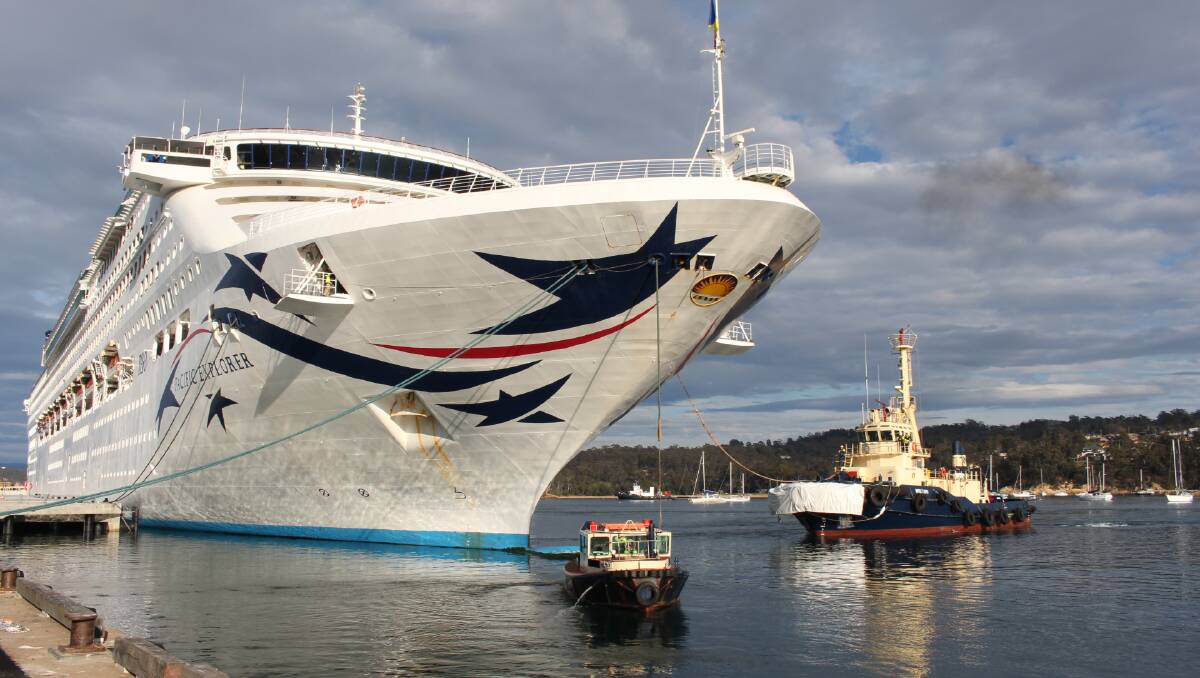 The Pacific Explorer is returning to Eden after a gap of three years. Picture by Ben Smyth