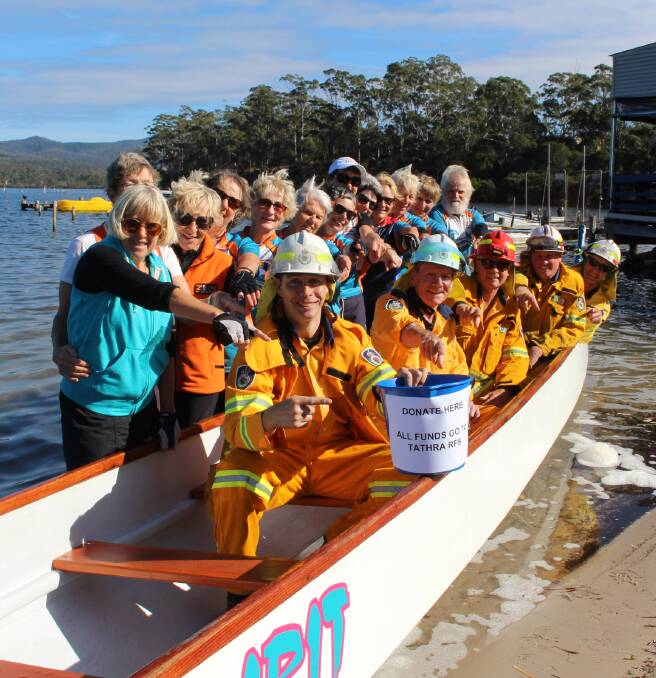 Jump in a boat: Brogo RFS is holding a fundraiser for the Tathra RFS on June 3 at Brogo Dam.