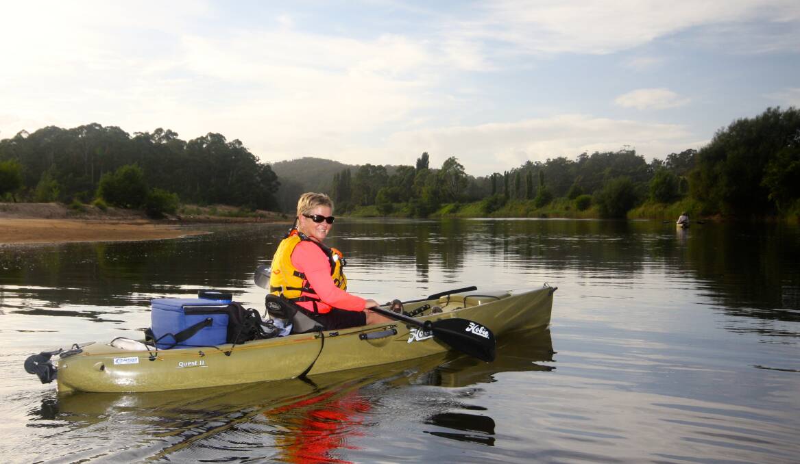 Moving on: Jenny and Arthur Robb will finish their kayaking tours soon but Jenny is staying in tourism with a new role at Destination Southern NSW.