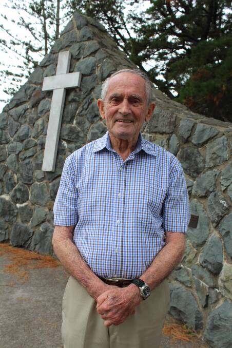 Eden's Australia Day hero: Murray Jarvis is receiving an Australia Day award for Community Service to the Bega Valley. He is pictured at Eden's Rotary Park, which he helped develop. Photo: Toni Houston