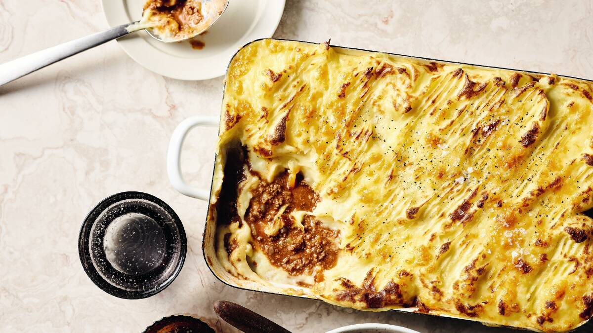 Hearty cottage pie. Picture by