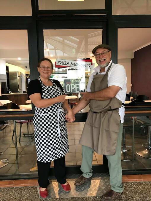 Small plates are winning plates: Jodie and Peter Dunnage of Ollie Mason's Piattini Cafe celebrate being named among Australia Good Food Guide's readers choice winners.