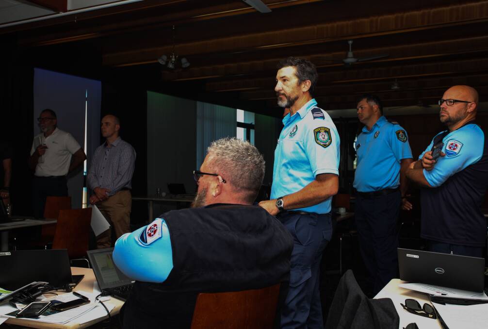 Multi Agency members from Eden during the desktop training session held at the The Eden Fishermans Club.
