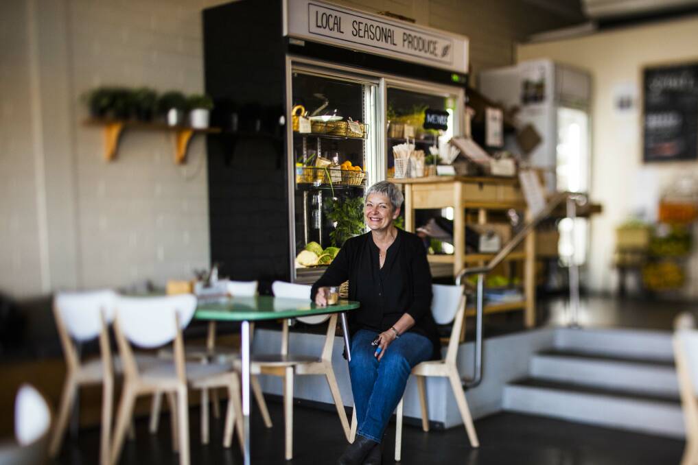 Sprout Eden's owner Karen Lott is thrilled with the cafe's induction into the Trip Advisor's Hall of Fame. Photo: Rachel Mounsey