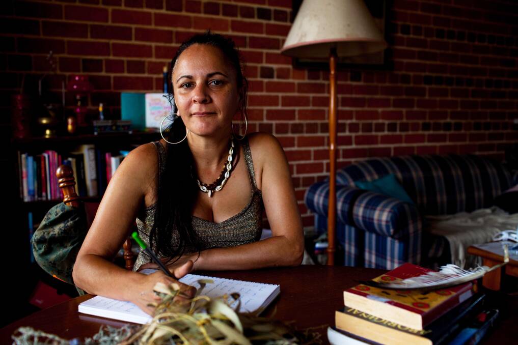 ELATED: Emerging poet Meaghan Holt is to be mentored by award winning Indigenous poet Ali Cobby Eckermann. Picture: Rachel Mounsey