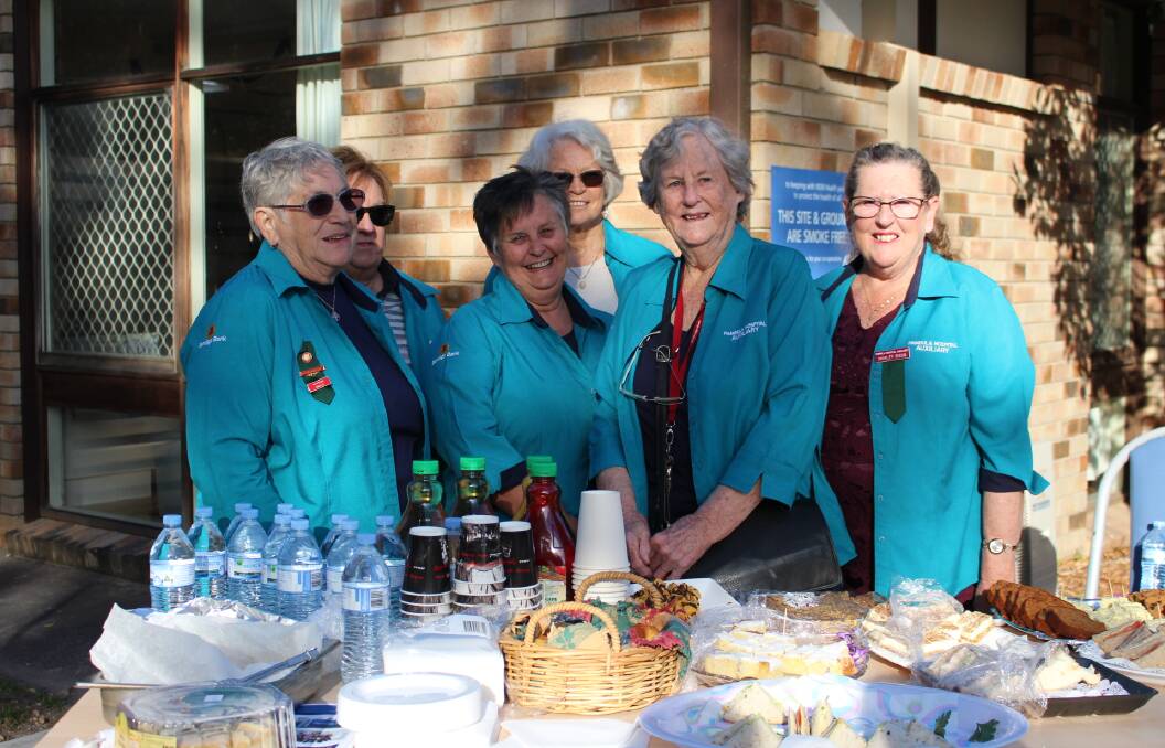 Fundraising stalwarts: Pambula Hospital Auxiliary served up a celebratory afternoon tea. 