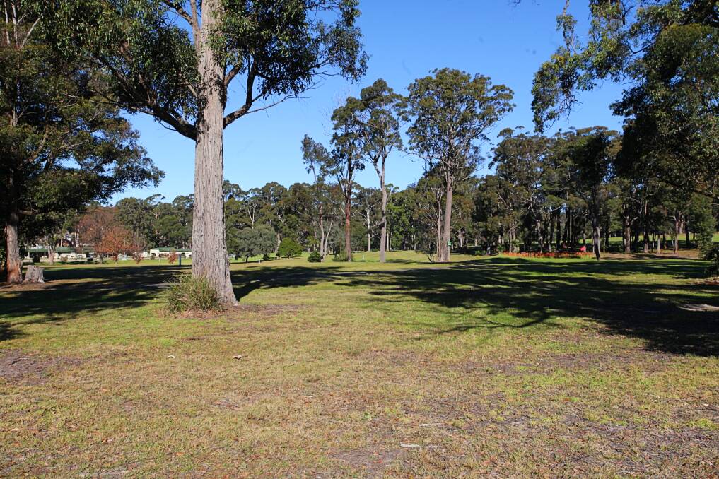 The proposed development site for a seniors lifestyle residential village at the Eden Gardens Country Club. 