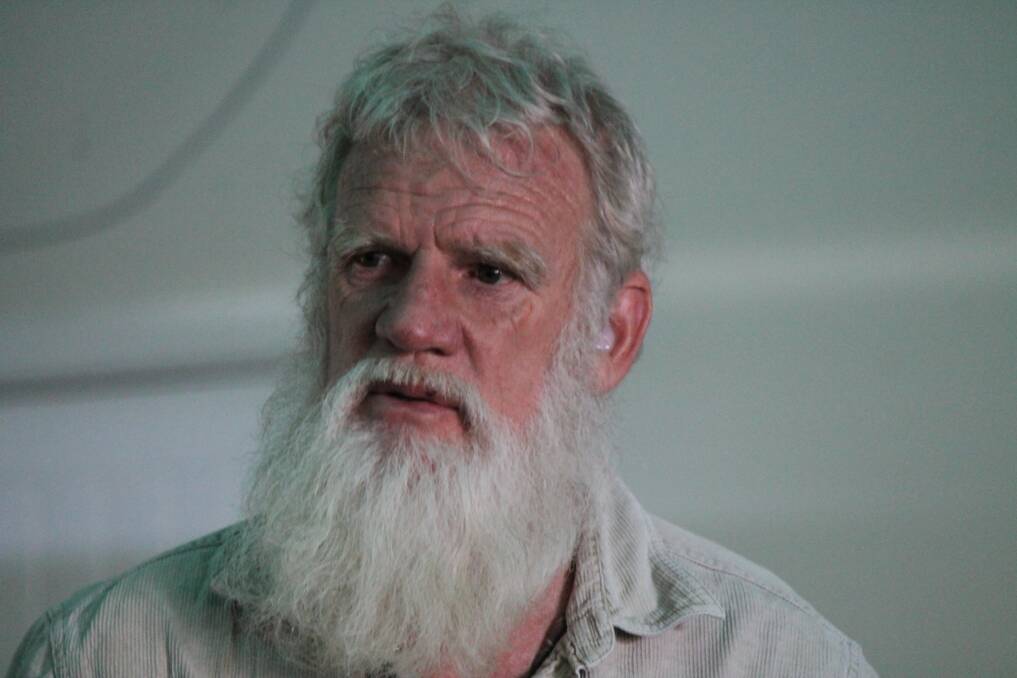 REVISING HISTORY: Bruce Pascoe of Mallacoota talks about the agricultural practises of the Original Australians. Picture: Albert McKnight