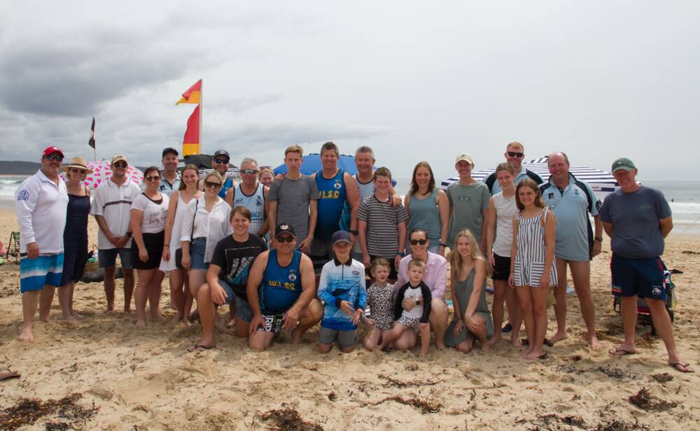 Taking the splash: Members of the Wagga Leagues Swimming Club visited despite the cancellation of the Wharf to Waves on the weekend. Picture: Vanessa Milton. 