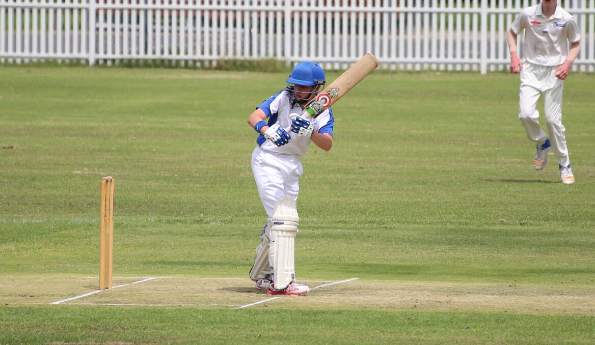 STAR: Tom Kellar was the best with the bat for the South East against Cricket ACT in Bega on Saturday morning. 